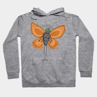 Butterfly That's Shy Hoodie